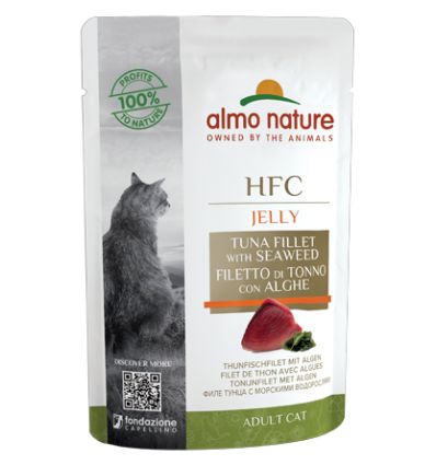 Almo Nature - HFC Jelly - Pochon Thon Algues