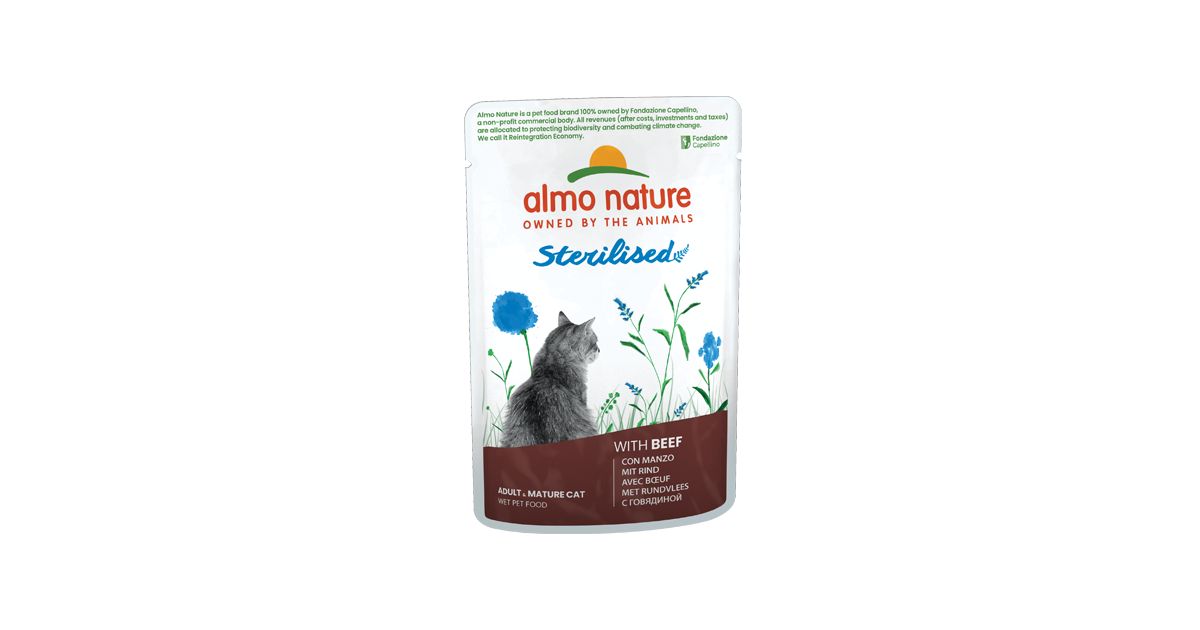 Almo Nature - Pochon 70 g Boeuf Sterilised