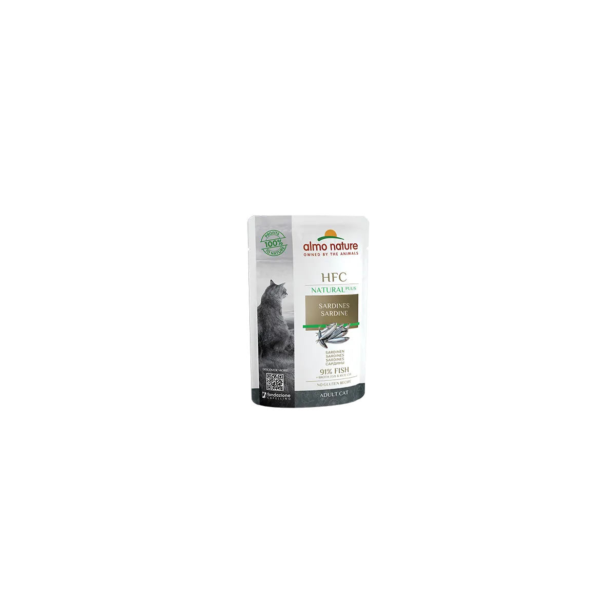 Almo Nature - Pochon HFC Natural Plus Sardine