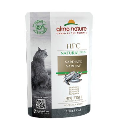 Almo Nature - Pochon HFC Natural Plus Sardine