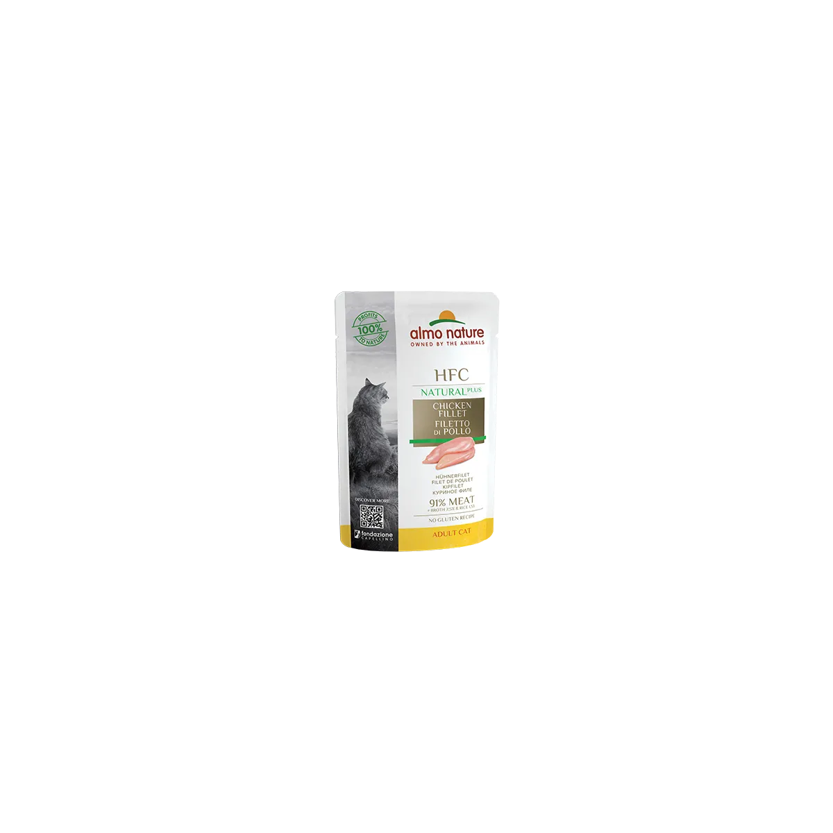 Almo Nature - Sachet Natural plus Filet de Poulet
