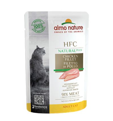 Almo Nature - Sachet Natural plus Filet de Poulet