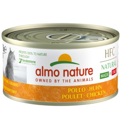 Almo Nature - Boîte HFC Natural Made in Italy Poulet 
