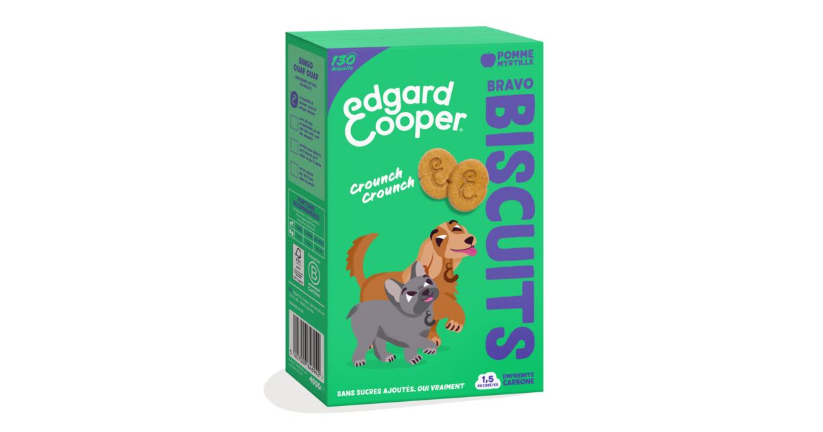 Edgar Cooper - Biscuits à la pomme pour chien