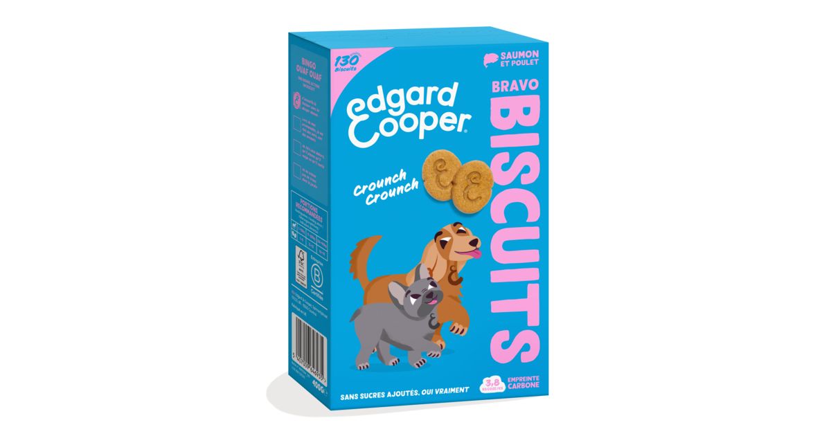 Edgar Cooper - Biscuits au saumon pour chien
