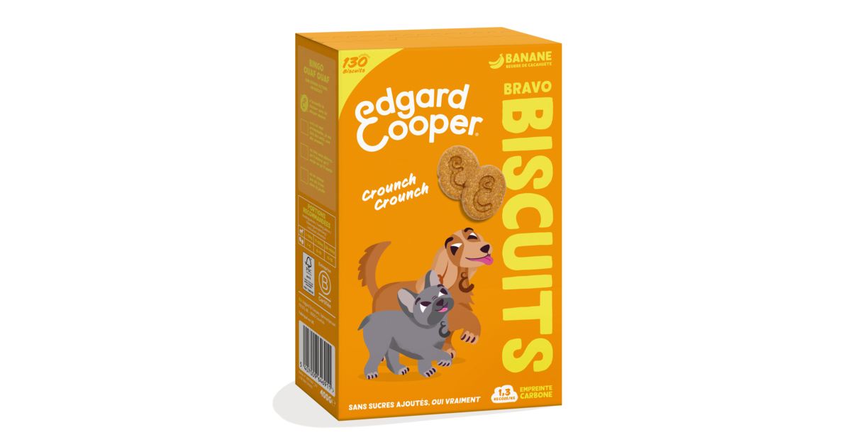 Edgar Cooper - Biscuits à la banane pour chien