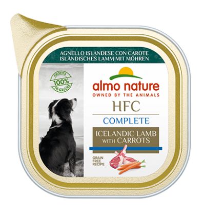 Almo Nature - Chien - Barquette HFC Complete - Agneau Carrottes