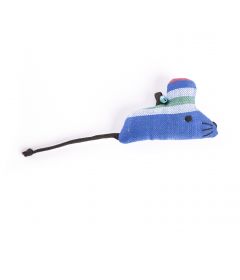 jouet souris bonnet bleu