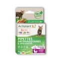 Actiplant - 3 Pipettes antiparasitaires apaisantes chats