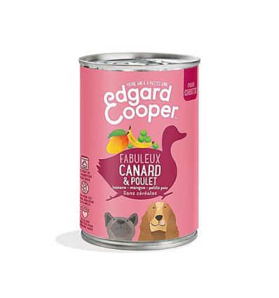 Edgar Cooper - Boite chiot Canard et Poulet