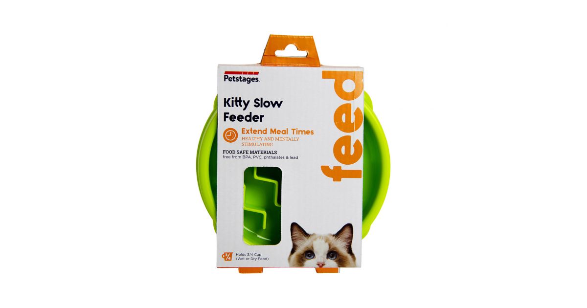 Cat slow feeder wave