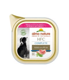 Almo Nature - Chien - Barquette HFC Complete - Jambon et pois