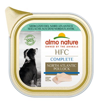 Almo Nature - Chien - Barquette HFC Complete - Lieu