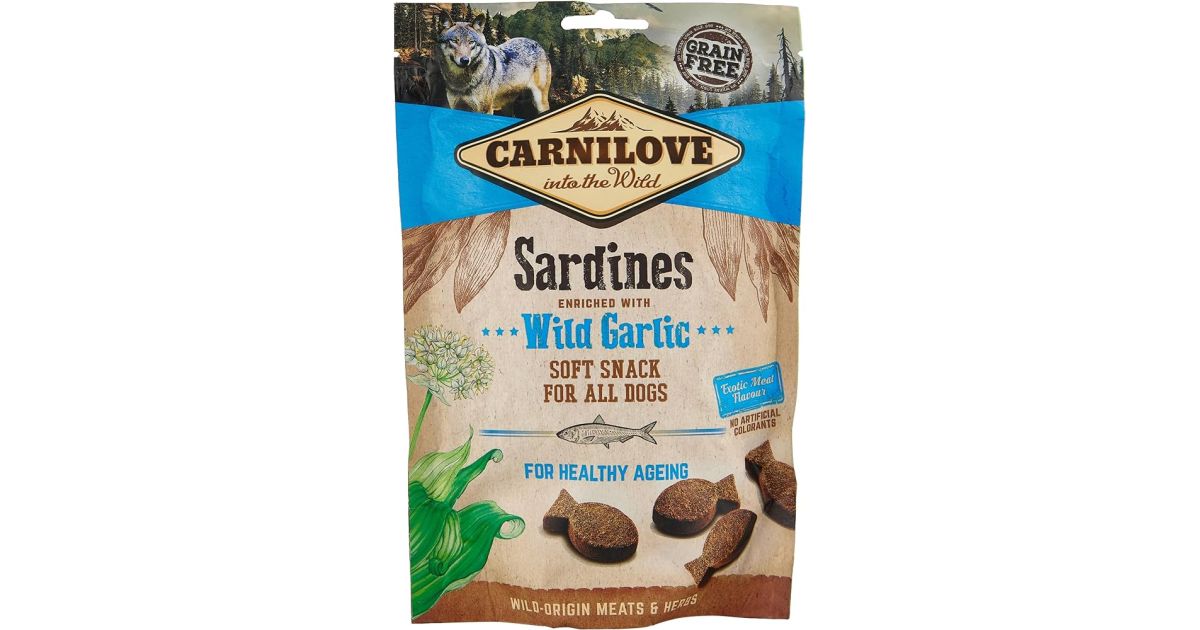 Carnilove - Friandises semi-humide Soft Sardine (Chien)