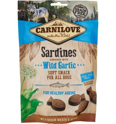 Carnilove - Friandises semi-humide Soft Sardine (Chien)