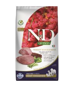 Farmina - N&D Quinoa Weight Management - Chien Adult All size - Agneau