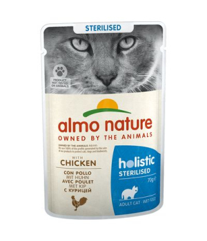 Almo Nature - Pochon 70 g Poulet Sterilised