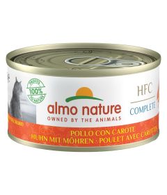 Almo Nature - Boîte HFC Complete Saumon Thon et carottes