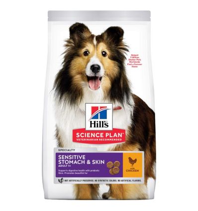 Hill's Science Plan -Canine Sensitive Stomack and Skin - Adult Medium