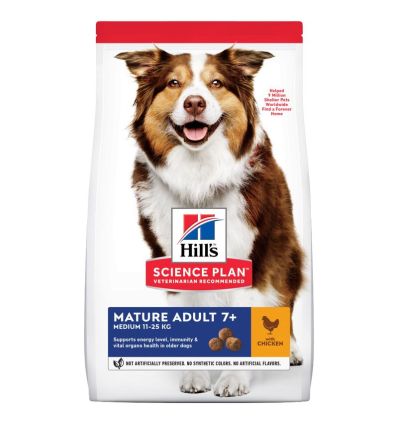 Hill's Science Plan -Canine Adult Medium Mature 7+