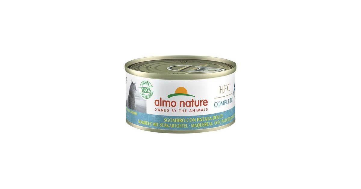 Almo Nature - Boite HFC mousse - Maquereau Courgette