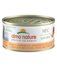 Almo Nature - Boite HFC mousse - Thon crevette
