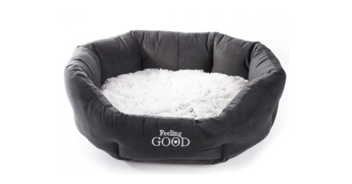 Corbeille ovale Black & White