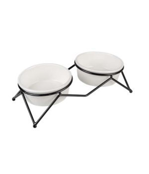 Dinner set stone up zig zag