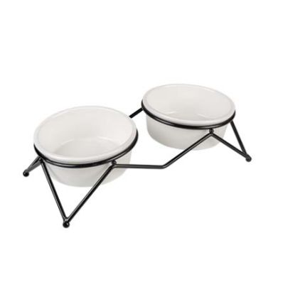 Dinner set stone up zig zag