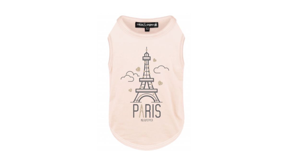 T-shirt Paris Rose