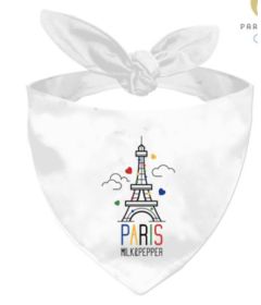 Bandana Tour Eiffel écru