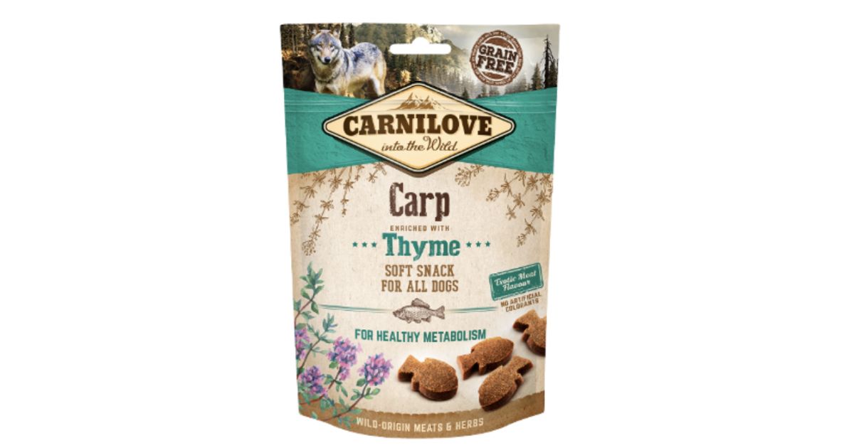 Carnilove - Friandises semi-humide Soft Carpe (Chien)