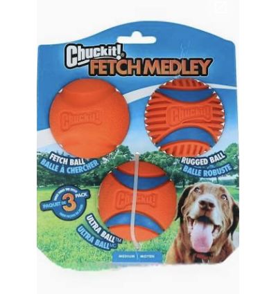 Pack Fetch Ball Chuck it