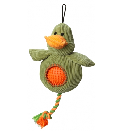 Peluche Corde et Balle Canard House of Paws - 1