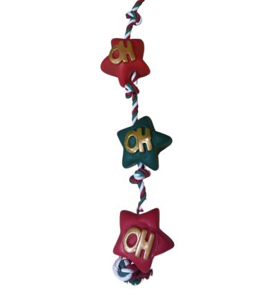 Guirlande Etoile Vinyle et corde
