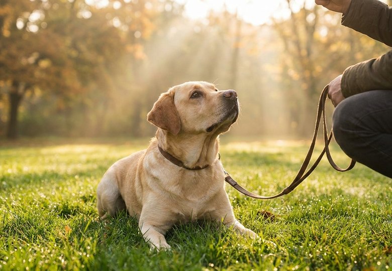Pourquoi votre chien vous fixe quand il fait caca : la science