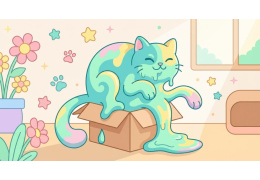 Le chat liquide : pourquoi votre félin rentre dans n’importe quel récipient