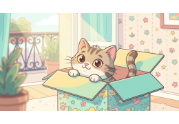 Pourquoi les chats adorent les cartons : l’explication surprenante