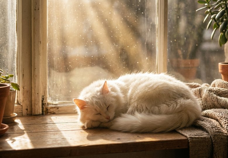 Pourquoi votre chat dort 16h par jour (et non, paresse)
