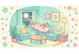 Zoomies du chat à 3h : comprendre et calmer l’hyperactivité nocturne