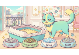 Litière chat : les 5 types comparés (et comment choisir)
