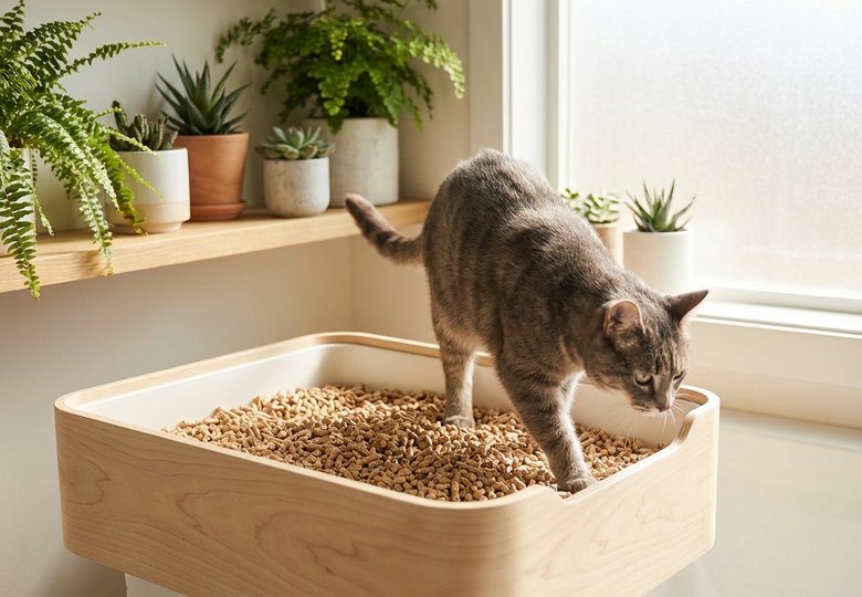 Litière chat : les 5 types comparés (et comment choisir)